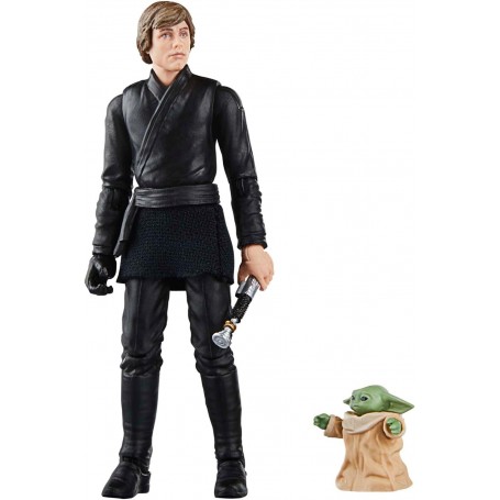 Star Wars The Book of Boba Fett Luke Skywalker & Grogu figures 9,5cm