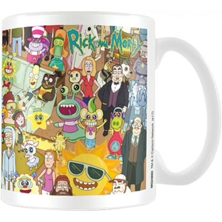 Rick and Morty mug Characters