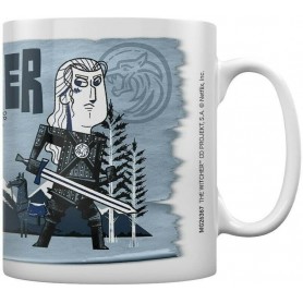 The Witcher mug Illustrated Adventure