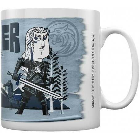 The Witcher mug Illustrated Adventure