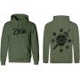 The Legend of Zelda sweater à capuche Logo And Shield (XL)
