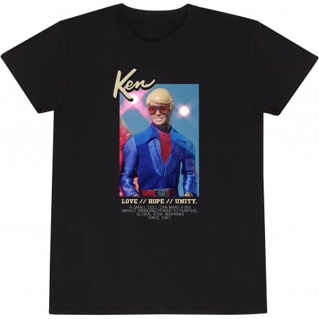 Barbie T-Shirt Ken Love Hope Unity (M)