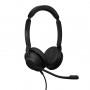 Jabra Evolve2 30 SE Micro-casque filaire stéréo à réduction de bruit avec technologie d’appel à 2 microphones et câble USB-C - Fonctionne avec les plateformes UC telles que Zoom et Google Meet - Noir