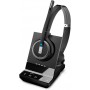  SDW 5066 EU/UK/AUS - Casque DECT sans Fil Double Face pour Une Concentration Accrue et Un Son Supérieur dans Les Environnements Professionnels