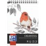Oxford Art Bloc de dessin spirale "Drawing", A4, 160 g/m2