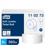 TORK Papier toilette grand rouleau Jumbo, 2 plis, blanc