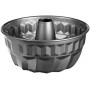GastroMax Moule kougelhopf, en acier au carbone, gris