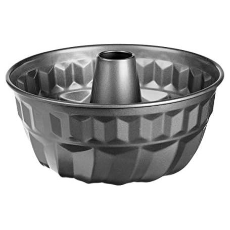 GastroMax Moule kougelhopf, en acier au carbone, gris