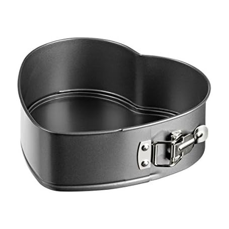 GastroMax Moule manqu coeur, en acier carbone, gris