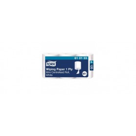 TORK Papier toilette rouleau Midi, 2 plis, 100 m, blanc
