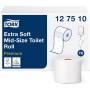 TORK Papier toilette rouleau Midi, 3 couches, 70 m, blanc