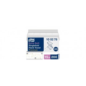 TORK Papier essuie-mains Premium, 226 x 230 mm, blanc