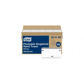 TORK Essuie-mains Advanced, 230 x 230 mm, pli en Z, blanc