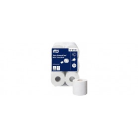 TORK Papier toilette grand rouleau SmartOne Mini, blanc
