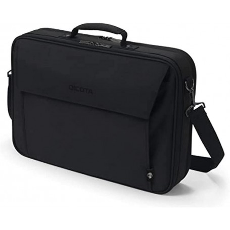  Eco Multi Plus Base 14-15,6 - Sacoche pour Ordinateur Portable avec Rembourrage de Protection et Compartiment pour Documents, Noire