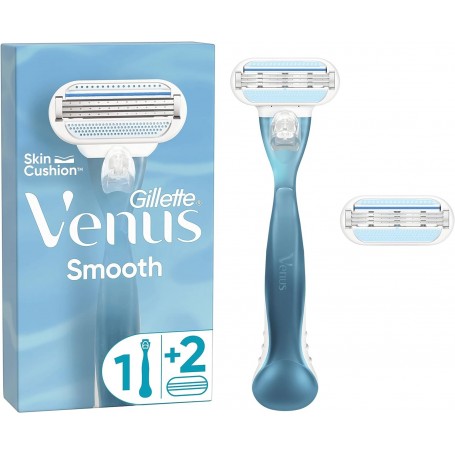 Gillette for Women Rasoir Venus Smooth, 2 lames incl.