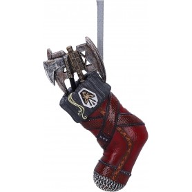 Le Seigneur des Anneaux décoration sapin Gimli 8 cm