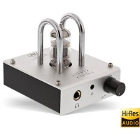 InLine® AmpUSB, Hi-Res AUDIO HiFi DSD DAC audio USB, Amplificateur à tube pour casque, 384 kHz / 32 bits