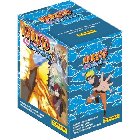 Naruto Shippuden Sticker Collection présentoir boosters (36)