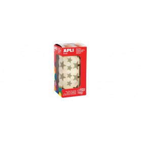 agipa APLI Kids Gommettes "Etoile", en rouleau, or