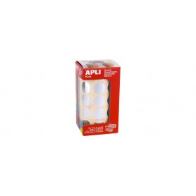 agipa APLI Kids Gommettes "Rond" en rouleau, argent