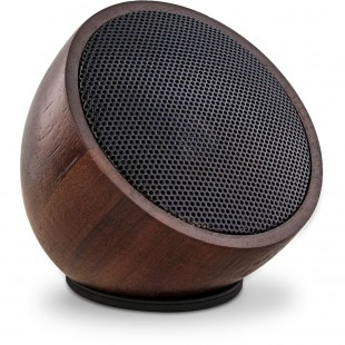 Haut-parleur Bluetooth "Woodwoom" InLine® en bois de noyer 52mm