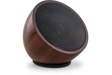 Haut-parleur Bluetooth "Woodwoom" InLine® en bois de noyer 52mm