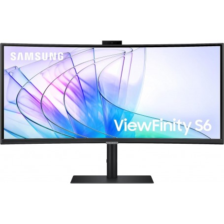 Samsung Ecran PC ViewFinity S65VC, 34" 100Hz - Dalle VA Incurvée 1800R, Résolution WQHD : 3440 x 1440 , 5ms, 3000:1,AMD Free Syn
