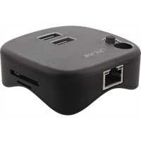 Adaptateur multifonction InLine® USB 3.0 pour Surface, noir