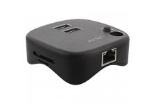 Adaptateur multifonction InLine® USB 3.0 pour Surface, noir