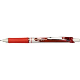 Pentel Stylo roller encre gel EnerGel BL77 Eco, rouge