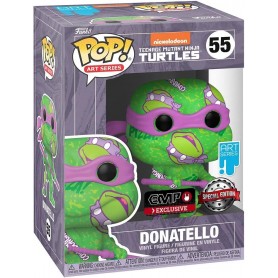 POP figure Ninja Turtles Donatello Artist + Case Exclusive