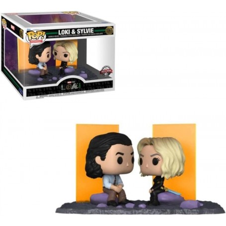 POP figure Moment Marvel Loki - Loki and Sylvie Exclusive