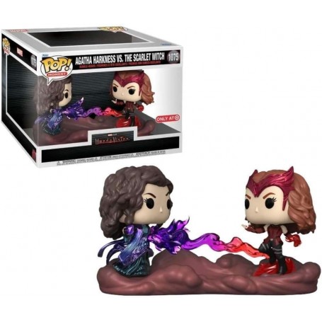 POP figure Moment Marvel WandaVision Agatha Harkness Vs The Scarlet Witch Exclusive