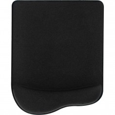 Tapis de souris InLine® avec repose-poignet en gel 235x185x25mm noir