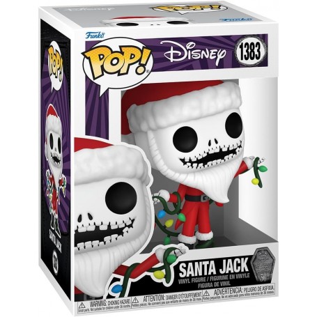 POP figure Disney Nightmare Before Christmas 30th Anniversary Santa Jack