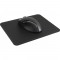 Tapis de souris InLine® Premium en cuir PU 255x220x3mm noir