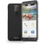 emporiaSMART.5 Mini, téléphone Mobile pour Seniors, 4G Volte, Smartphone Senior sans contrat, téléphone Portable avec Bouton d'urgence, écran de 4,95 Pouces, Android 13, Appareil Photo de 13 MP, Noir