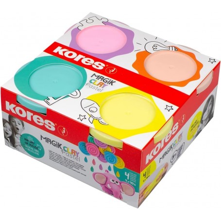 Kores Pte modeler "Magic Clay Pastel", assorti