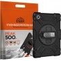 Peak Étui robuste avec béquille rotative à 360 pour Samsung Galaxy Tab A8 10.5 (2021) Noir 500 m