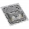 InLine® Cat.6A encastré 2x RJ45 blanc RAL9010