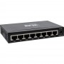 Commutateur réseau InLine® à 8 ports, Ethernet Gigabit, 10/100 / 1000MBit / s, Bureau, Métal, sans ventilateur, ports blindés