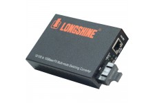 Longshine Ethernet Media convertisseur 10/100 TP à 100 LWL(SC), LCS-C842MC