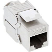 RJ45 Bu/LSA insert, SNAP-In, Cat.6a