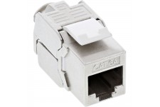 RJ45 Bu/LSA insert, SNAP-In, Cat.6a