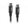 Câble USB Câble tressé USB C - USB C, PD 25W, 1m50