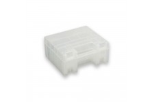 Boîte en plastique ANSMANN pouvant contenir jusqu'à 35 piles / piles rechargeables