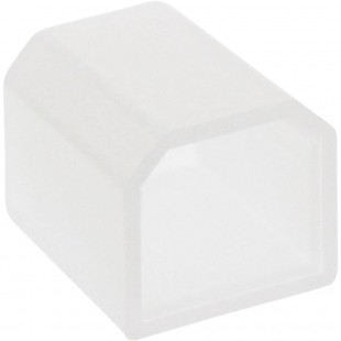 Protège-poussière, InLine®, pour USB B prise, blanc, conditionnement par 50