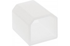 Protège-poussière, InLine®, pour USB B prise, blanc, conditionnement par 50