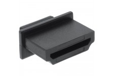 InLine® Dust Cover for HDMI femelle Port noir 10 pcs.